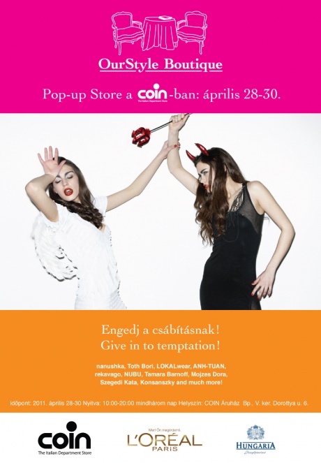 SONJA LANG és TYRA CLOTHING a COIN-ban!